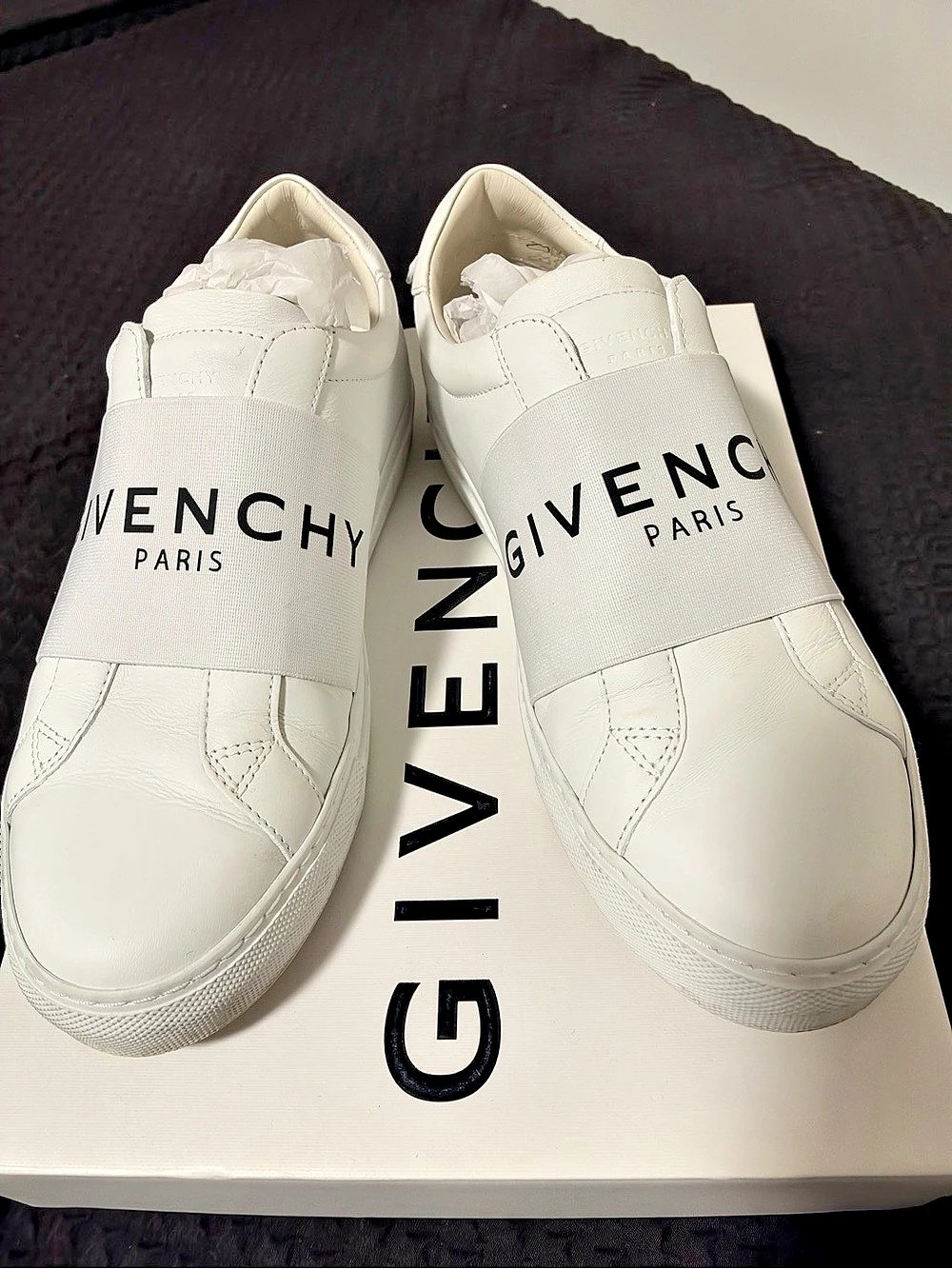 Givenchy Urban Street Sneakers with Logo Strap White